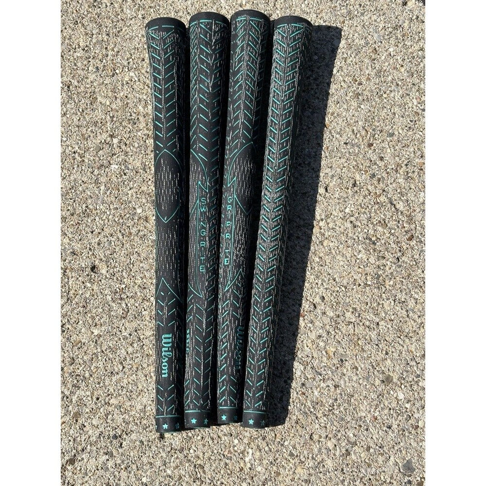 Wilson Swing Rite Corded Golf Grips X 4 Vtg New Old Stock Corded Golf Pride USA